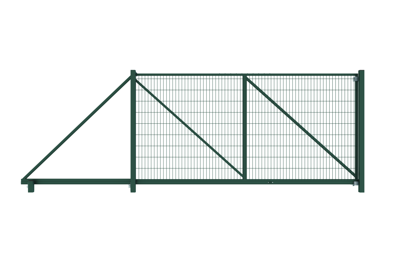 картинка Ворота откатные Medium от магазина Альфа Плейс